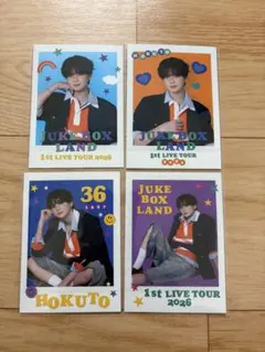 吉野北人 HOKUTO JUKE BOX LAND フォトカード 4種セット