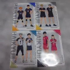 ハイキュー!! くら寿司　クリアファイルセット全4種