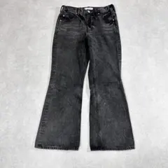 Y2K デニムパンツ フレア ブラック S W31相当 RAGEBLUEのサムネイル
