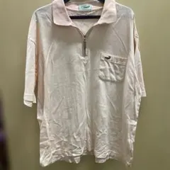 Crocodile ポロシャツ ピンク Lサイズ