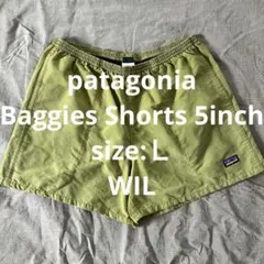 希少 廃盤カラー パタゴニア バギーズショーツ 5インチ SPTG size M