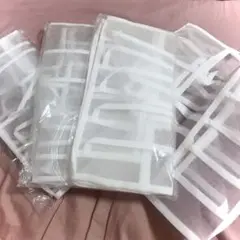 下着 靴下衣類収納ケース 6仕切り4つセット