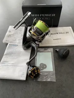 【極美品】シマノTWIN POWER C5000XG 20ツインパワー シマノ 20 ツインパワー C5000XG / スピニングリール : つり具の銭屋