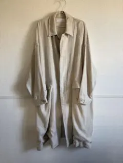 FLAX リネン シャツ ジャケット ベージュ M 麻 短丈 身幅広め - メルカリ