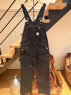 Carhartt R01-M オーバーオール ブラック 36x30のサムネイル
