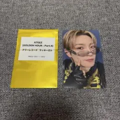 ateez ホンジュン golden hour part 4 タワレコ ラキロト
