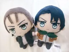 進撃の巨人 エレン きゃにめ 10周年 缶バッジ 2個セット - メルカリ
