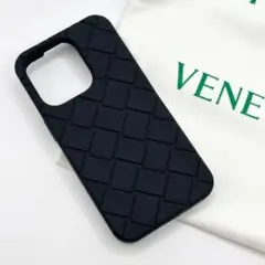 【新品未使用】BOTTEGA VENETA 　iPhoneケース13pro　黒のサムネイル