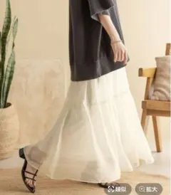 ♡シアーボリュームスカート♡