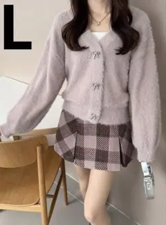 タグ付 グレイル インパン裏地付きツイードチェックミニスカート[tu1441]