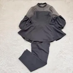 大きいサイズ✨ルイルエブティック　 オケージョン　結婚式　パンツセットアップ