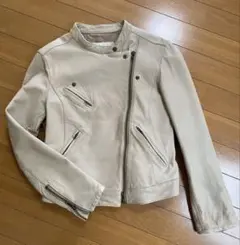 Spick&Spanレザー ライダースジャケット 羊革