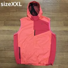 ナイキ　ナイロンベスト　ハーフジップ　NIKE ランニング　古着