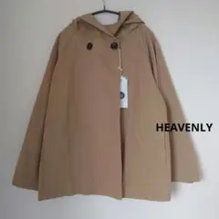 新品✨HEAVENLY ヘブンリー　フード付ブルゾン　ショートコート　ベージュ