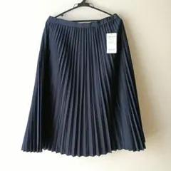 はな様専用　☆新品・タグ付☆　INDIVI　 プリーツスカート ネイビー15