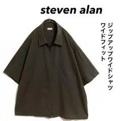 steven alan ジップアップワイドシャツ ワイドシルエットのサムネイル