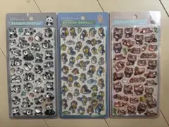 正規品 レッサーパンダ ハシビロコウ アルパカ ボンボンドロップシール