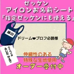 ドリー厶❤︎様　♪ゼッケン　お名前シール　体操着袋　名前シール　ネームタグ　入園