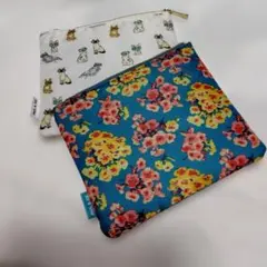 PAUL & JOE　フラットポーチ　２点セット　雑誌付録　ポール&ジョー