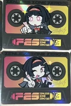 ゼンゼロ FES 閃魂コラボ ステッカーカード エレン・ジョー - メルカリ