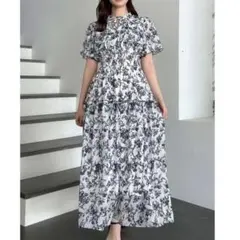 dazzlin 花柄ワンピース