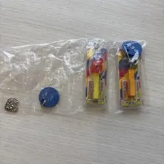 PEZ ミニチュア キーホルダー 2個セット