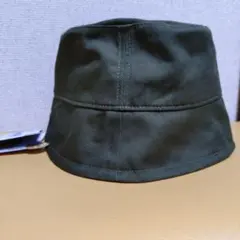 オリーブ色 コットン バケットハット