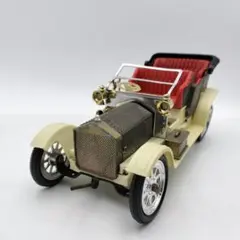 【動作確認済】クラシックカー型 ラジオ 全長23cm 昭和レトロ オブジェのサムネイル