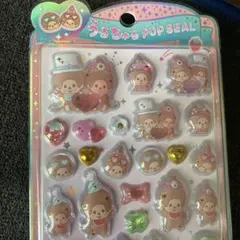 【正規♡モンチッチ 】うるちゅるポップシール シールシート