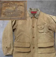 90s ポロラルフローレン ハンティングジャケット レザータグ