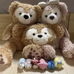 新品】ダッフィー&シェリーメイ ぬいぐるみS 2体セット - メルカリ