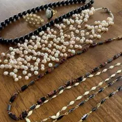 昭和レトロ　アクセサリー7点