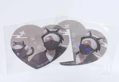 近日処分予定【匿名配送】　忍たま乱太郎　クリアカード　雑渡昆奈門　2枚