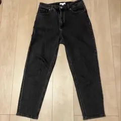 H&Mブラックデニムパンツ