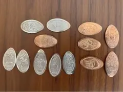 ディズニー　ミッキー　プーさん　など　スーベニアメダル　メダル　セット