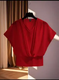 SHEIN シャツ　レッド
