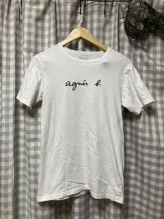 agnès b. ホワイト Tシャツ T0