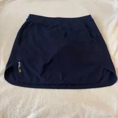 美品 RLX ラルフローレン ストレッチミニスカート インナーパンツ一