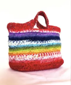 【ハンドメイド】クロッシェ　編みバック　DANIELA GREGIS 好きの方に