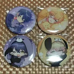 【匿名配送】シクフォニ　いるま　みこと　缶バッジ　ねむねむ　等身　デフォ