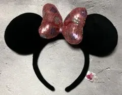 東京ディズニーリゾート ミニーちゃん カチューシャ スパンコール
