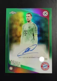 25枚限定 ヌーノ メンデス サイン PSG Topps Chrome - メルカリ