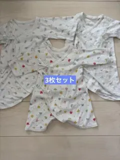 新生児肌着　 ベビー肌着　 ミキハウス　50サイズ　3点セット　 綿100