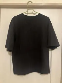 UNIQLO U エアリズムコットン オーバーサイズTシャツ 5分袖 S 黒