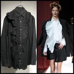 yohji yamamoto 16aw バンテージシャツ ヨウジヤマモト - メルカリ