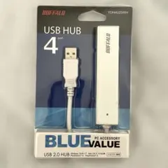 BUFFALO USBハブ YDH4U25WH 4ポートのサムネイル