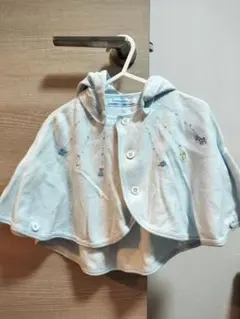 ファミリア uvベビーポンチョ ケープ 60 70 80 90