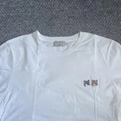 MAISON KITSUNÉ ホワイト Tシャツ XL