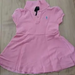 Ralph Lauren ピンク ポロワンピース12M