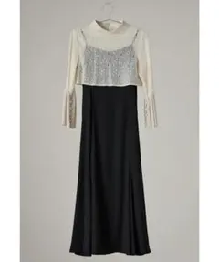 ベルスリーブレースボレロセットマーメイドドレス